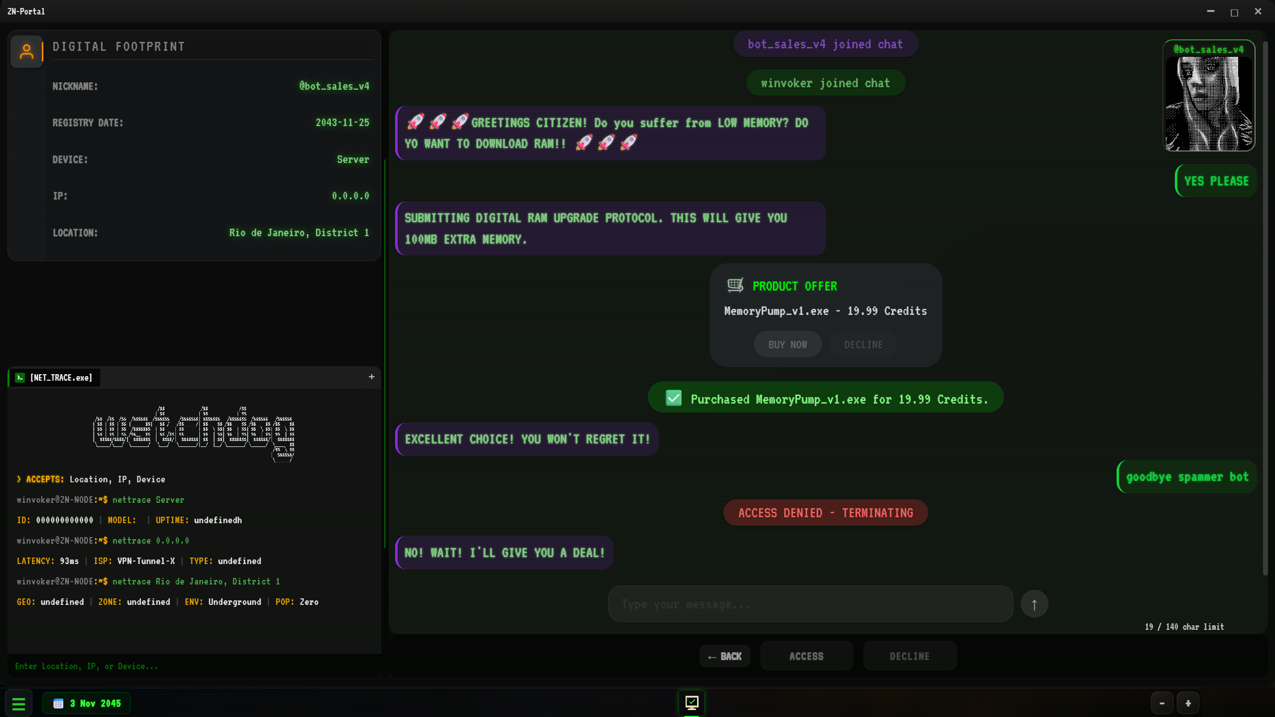 ZeroPrompt Screenshot 2